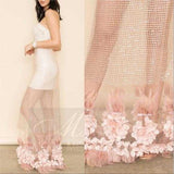 Paris Feather & Sequin Gown-Dress-Moda Me Couture