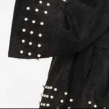 Anna Faux Suede Wrap Jacket-Jackets & Coats-Moda Me Couture