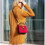 ALI Cable Knit Sweater Dress-Dress-Moda Me Couture