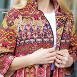 Boho Chic Suede Long Jacket-Jackets & Coats-Moda Me Couture