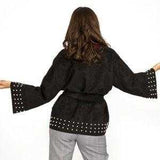 Anna Faux Suede Wrap Jacket-Jackets & Coats-Moda Me Couture