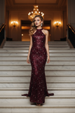 Burgundy Mermaid Wide Walk