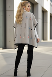 Tassel Cape White Top Back