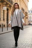 Tassel Cape White Top Walk