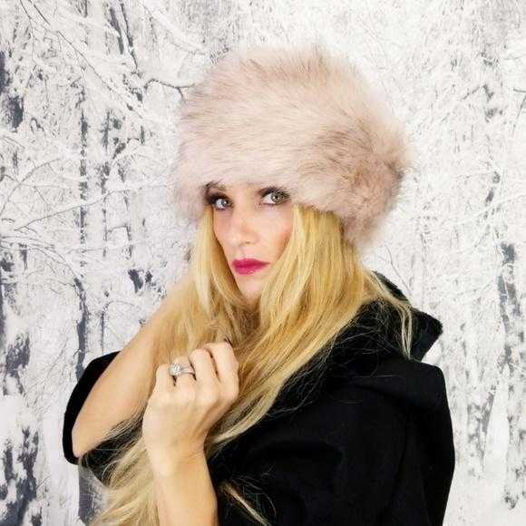 Vince Camuto Faux Fur Hat And Loop‎ Winter Set Color Blush Vince Camuto Women main image 3