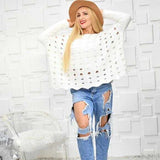 LOLA Cream Knit Sweater-Sweater-Moda Me Couture