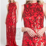 Sequin Gown-Dress-Moda Me Couture