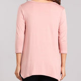 Pink Graphic Top-Tops-Moda Me Couture
