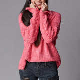 Pink Chenille Sweater-Sweater-Moda Me Couture
