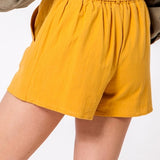 Mustard Skort-Pants-Moda Me Couture