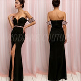 Elle Elegant Dress Black-Dress-Moda Me Couture