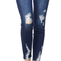 Ashley Distressed Jeans-Jeans-Moda Me Couture