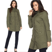 Anorak Jacket - Green-Jackets & Coats-Moda Me Couture
