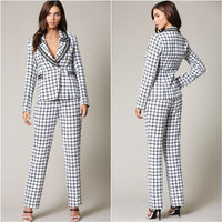 CHANTEL Tweed Jacket with Pants Suit-Pants-Moda Me Couture