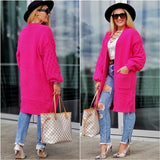 BREE Soft Pink Cardigan-Sweater-Moda Me Couture