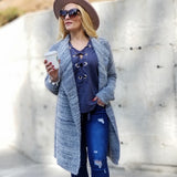 JENNIFER Blue Hues So soft Cardigan-Sweater-Moda Me Couture