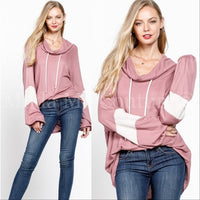 Time to get Comfy Pink Top-Tops-Moda Me Couture