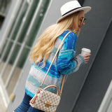 OCEAN BREEZE Blue Knitted Sweater Top-Sweater-Moda Me Couture