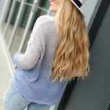 Ombre Oversized Knit Top