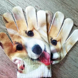 Puppy Dog Gloves - Tan