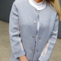 Gray Structured Jacket