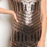 Julia Sequin Gown-Dress-Moda Me Couture